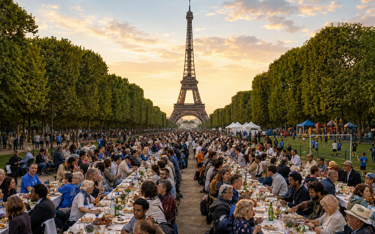 80 ans du Secours-Catholique sur le Champ-de-Mars ! Champ-de-Mars Paris