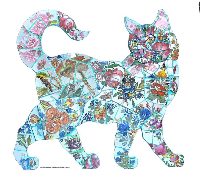A la découverte de l’Atelier Bernard Vercruyce, le jardinet des chats, L’atelier-jardin de Bernard Vercruyce, Auvers-sur-Oise