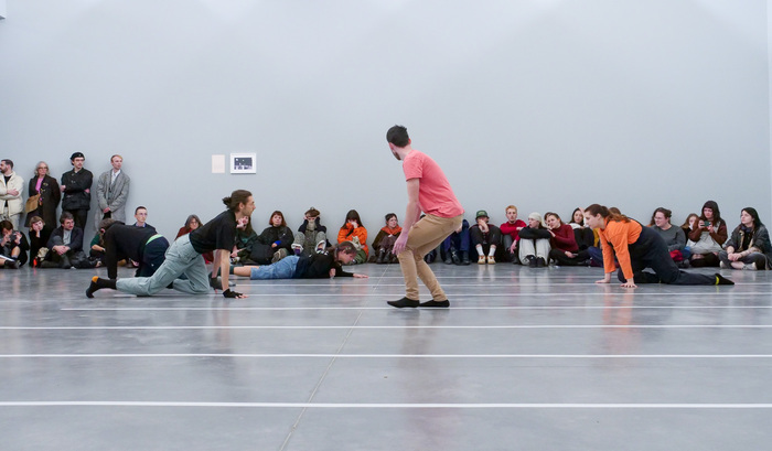 Activation de « Rule Game 5 » de Trisha Brown, Frac Bretagne, Rennes