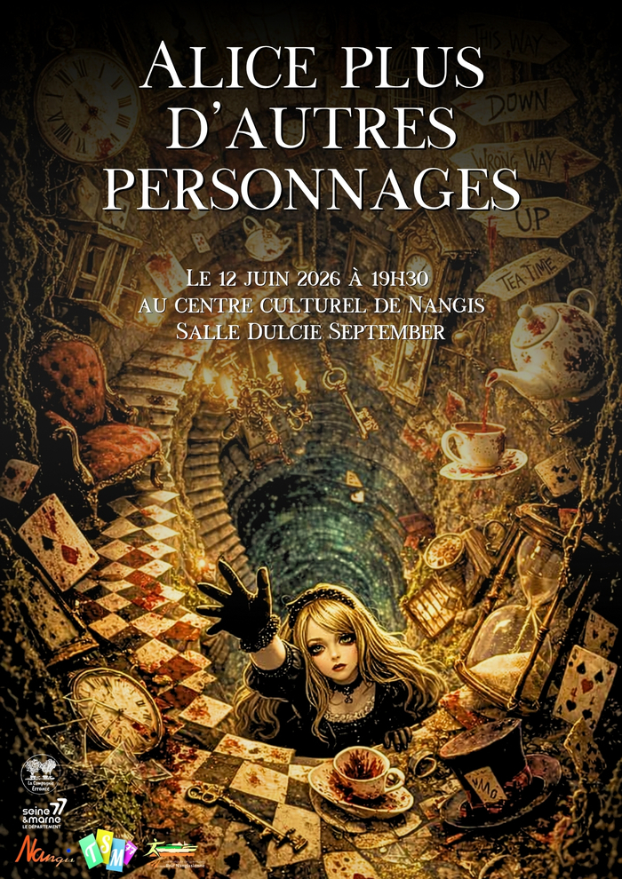 "Alice plus d'autres personnages" - Ateliers théâtres de Nangis Salle Dulcie September