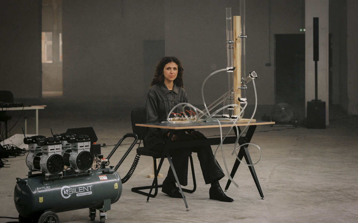 AMINA HOCINE / TORNMUSIC - for sculpture Institut Suédois Paris