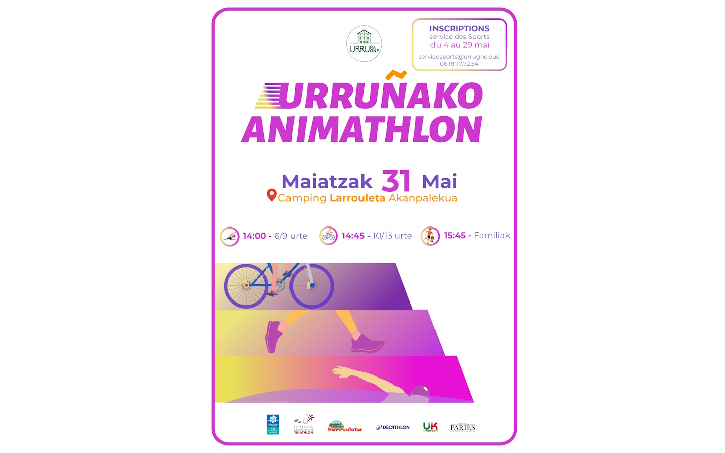 Animathlon 210 Route de Socoa Urrugne 2026-05-31