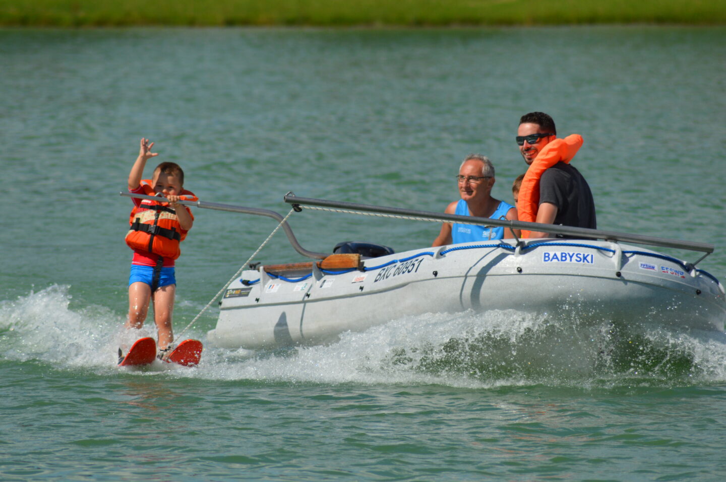 Animations nautiques au lac de la Ganne Rayet