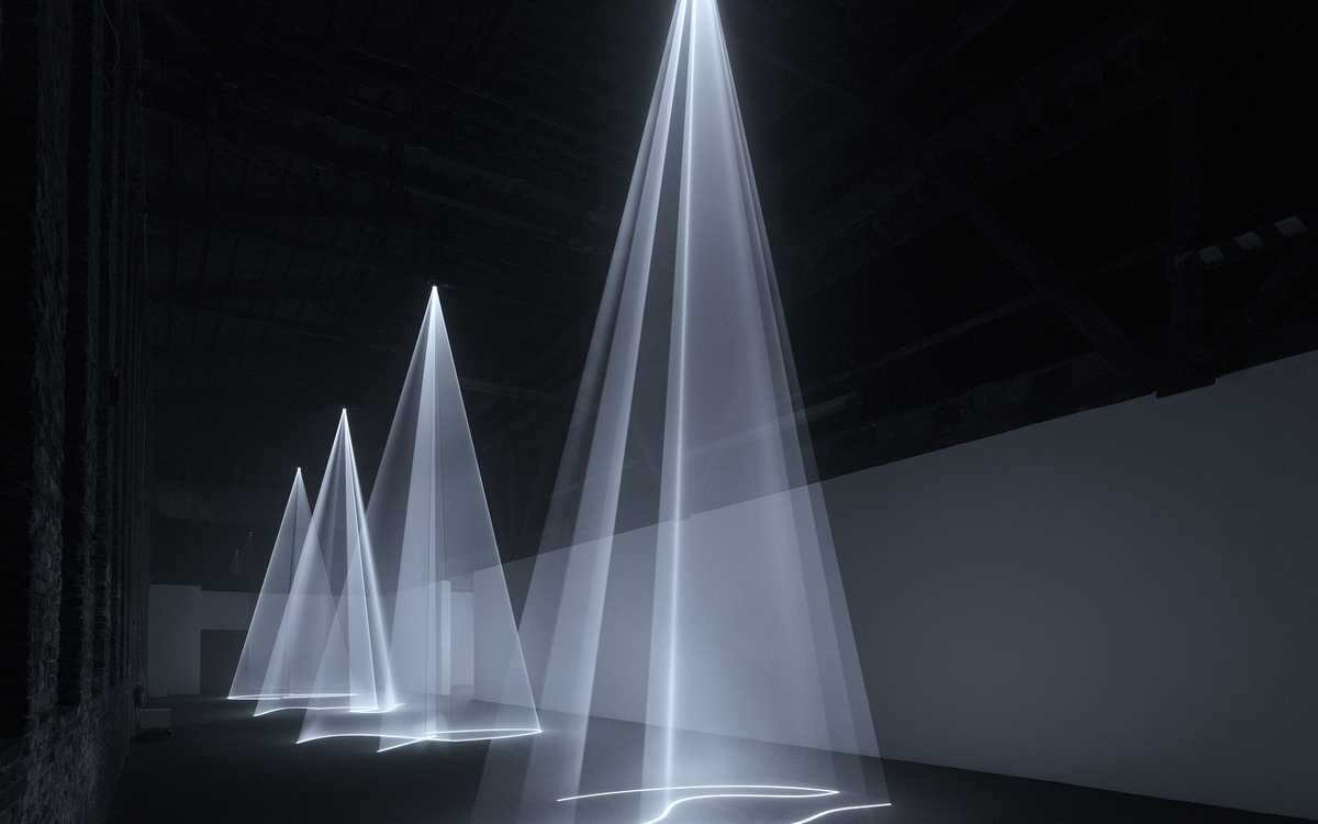 Anthony McCall : Lumière IRCAM  Paris