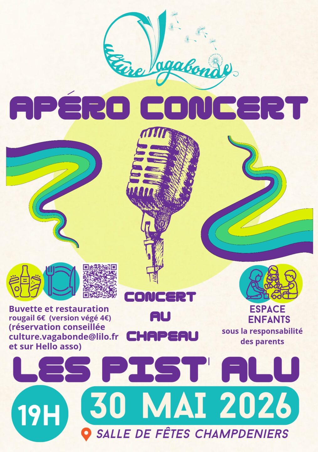 Apéro concert Salle des fêtes Champdeniers 2026-05-30