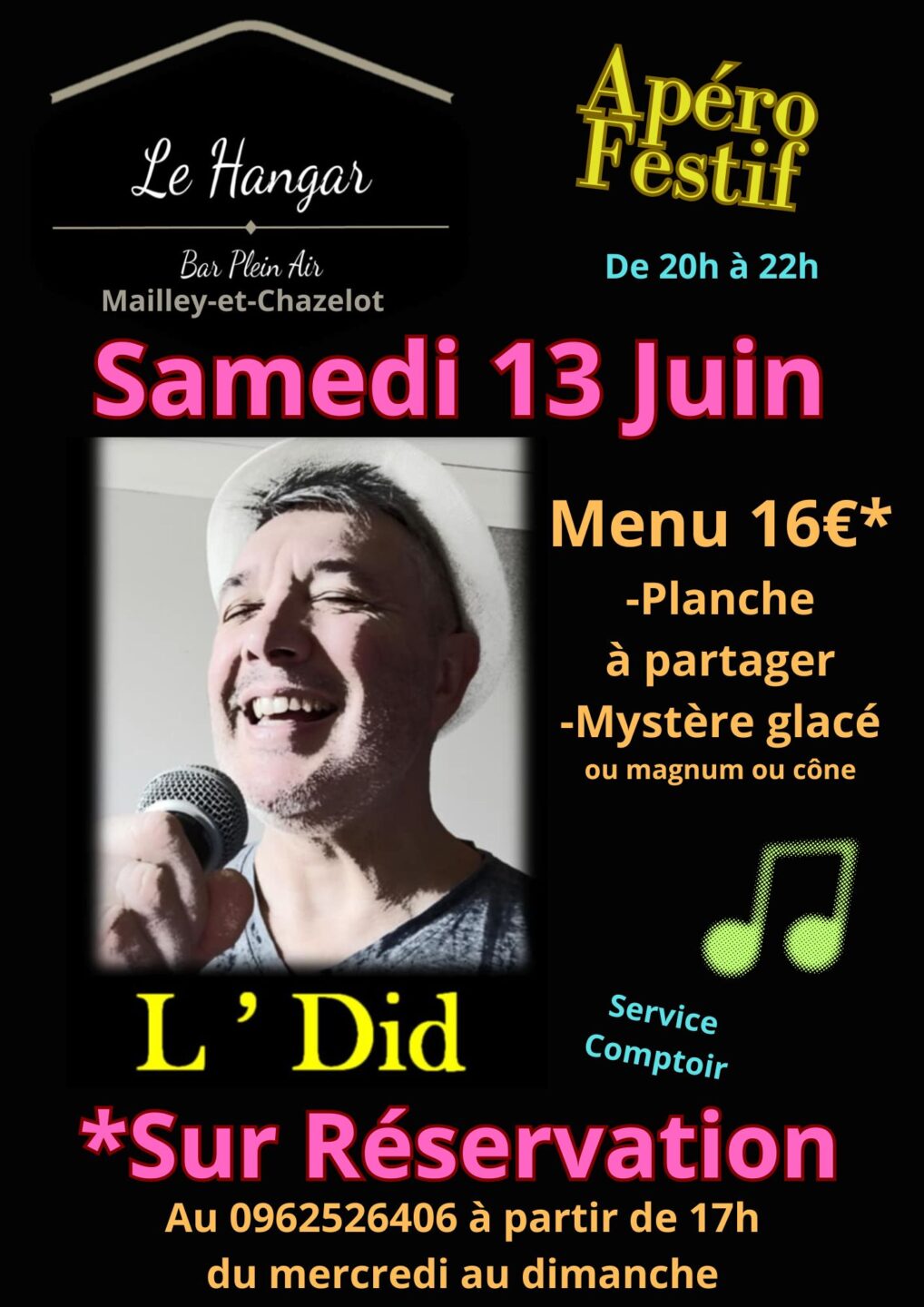 Apéro Concert Bar Le Hangar Mailley-et-Chazelot