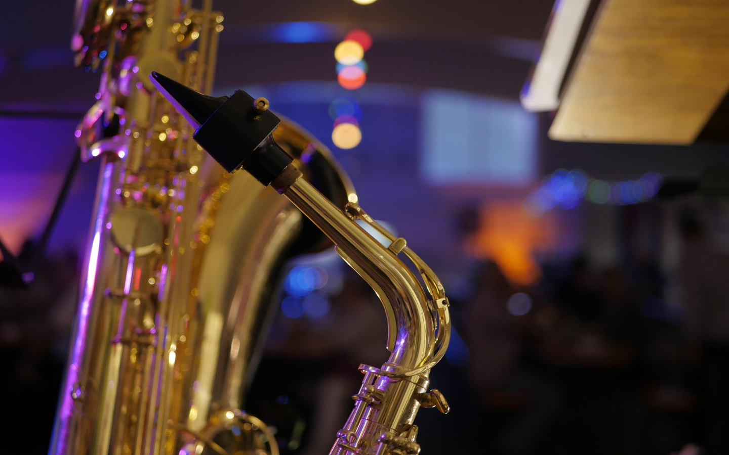 Apéro musical duo de saxophones Café associatif Urcuit