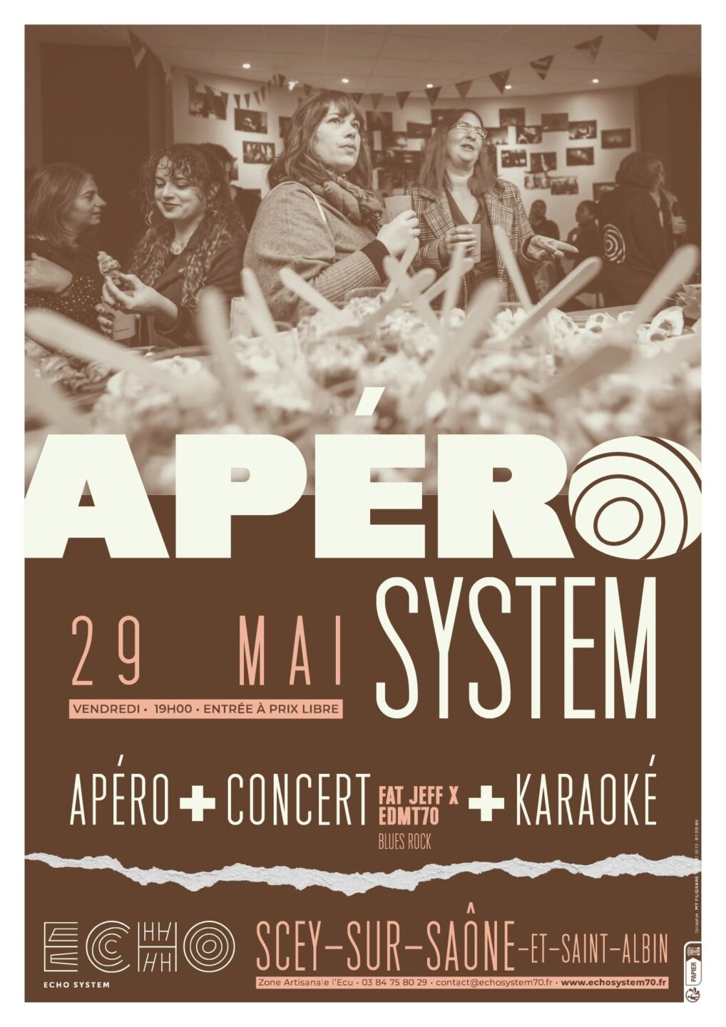 Apéro System Fat Jeff + Karaoké ZA l&rsquo;Ecu Scey-sur-Saône-et-Saint-Albin