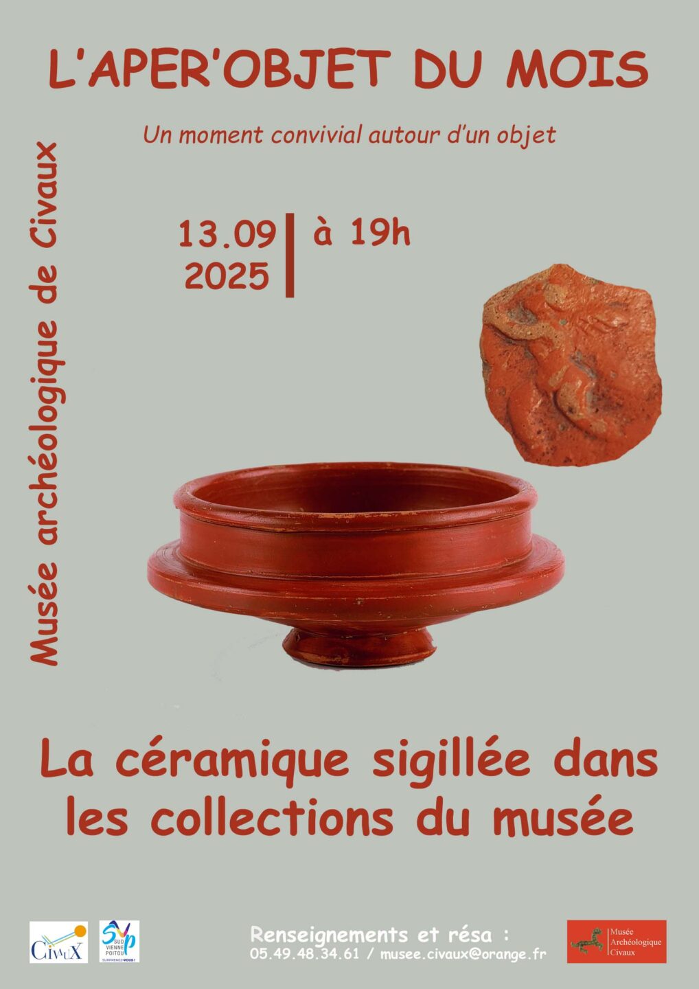 Apér’objet du mois Le commerce à l’époque romaine dans les collections du musée Civaux