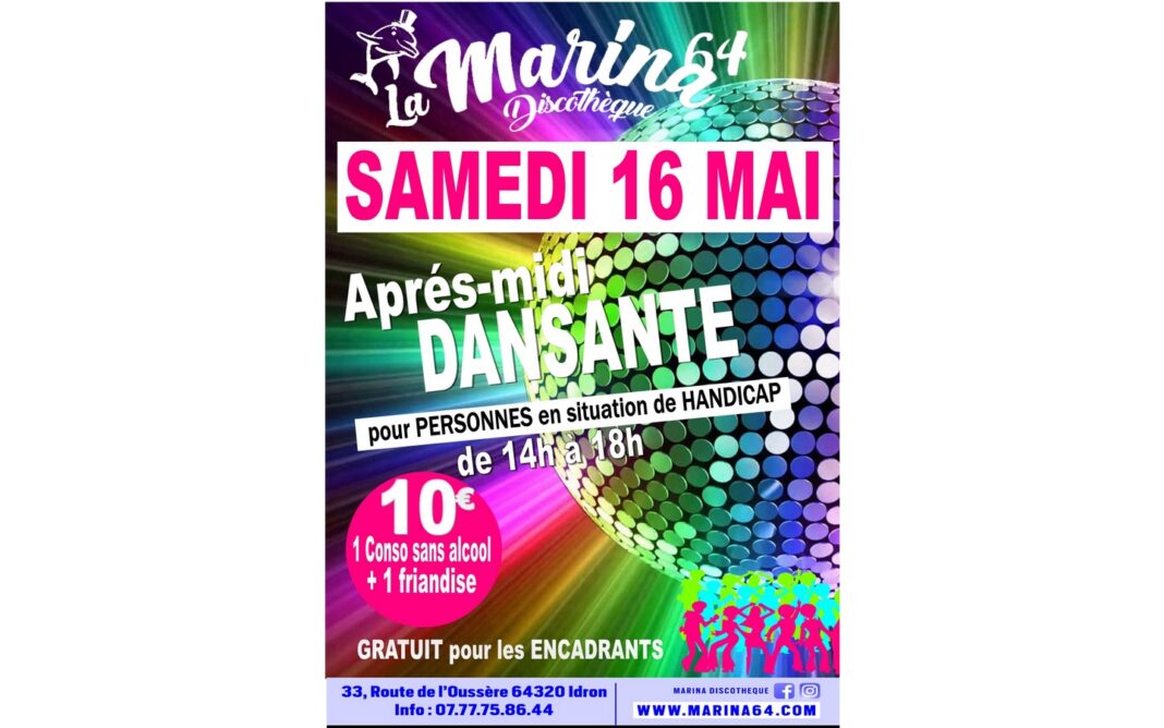 Après-midi dansante à la Marina La Marina Idron