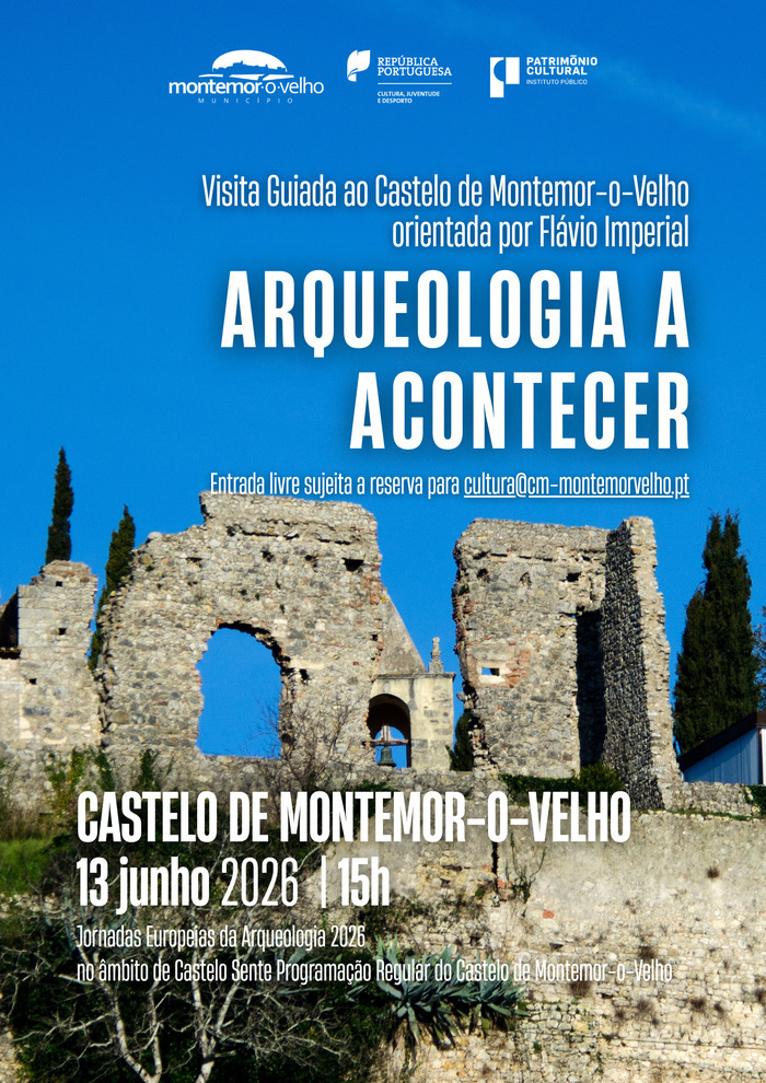 Archéologie en cours: Visite guidée du château de Montemor-o-Velho dirigée par Flávio Imperial Castelo de Montemor-o-Velho Montemor-o-Velho