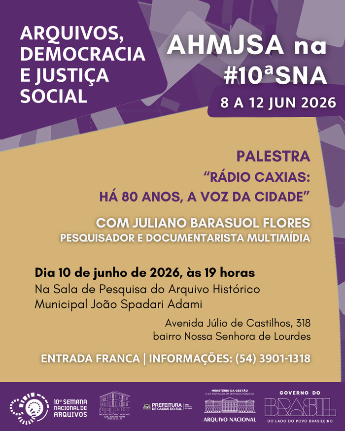Arquivo Histórico Municipal João Spadari Adami Caxias do Sul