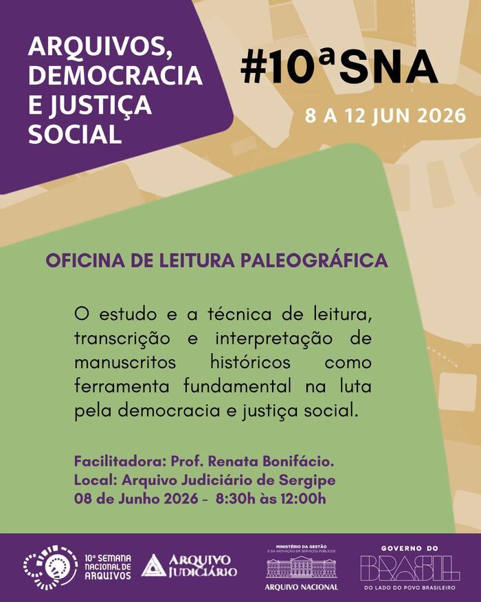 Arquivo Judiciário do Tribunal de Justiça de Sergipe Aracaju