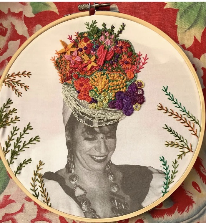 Atelier broderie sur photo ancienne, Le 20 mille, Nantes
