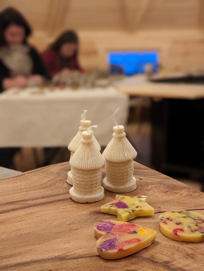 Atelier Cire d’abeille & bougies, La ferme Mielifique, Mornant
