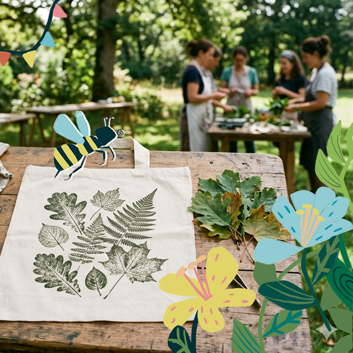 ATELIER D’IMPRESSIONS VÉGÉTALES