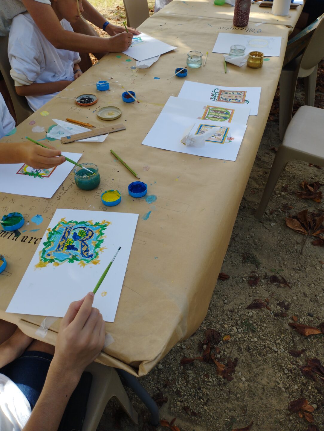 Atelier enluminure Musée-Prieuré Mimizan 2026-07-15