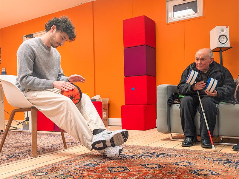 Atelier immersif Dispositif musical interactif Aura Bliiida Metz