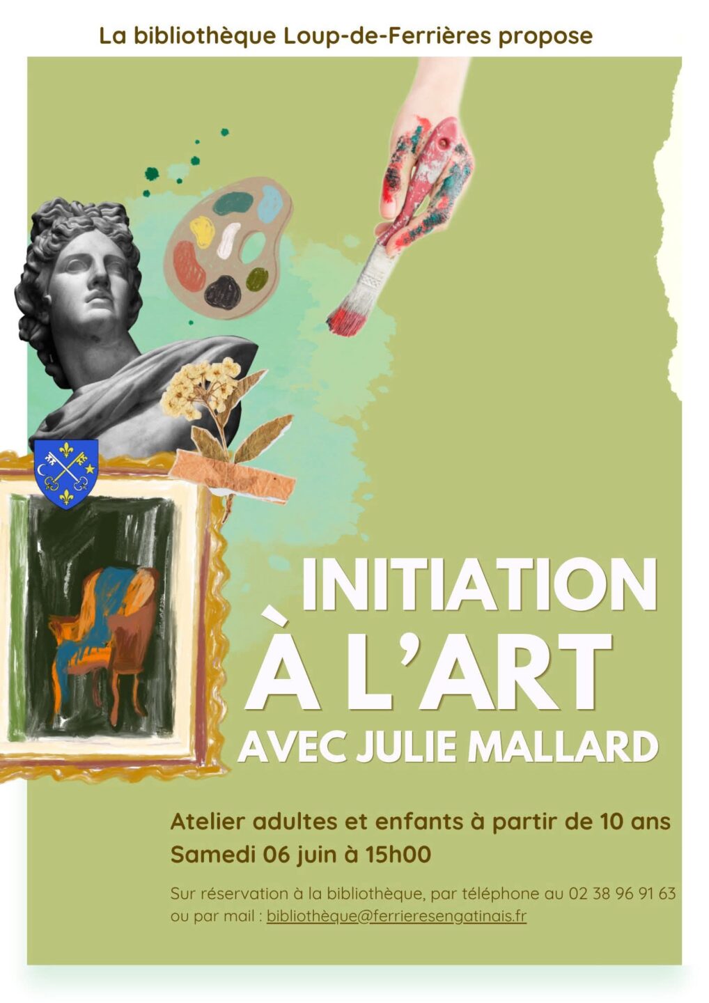 Atelier Initiation à l’art Ferrières-en-Gâtinais