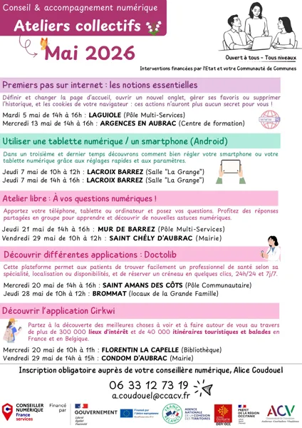 Atelier libre à vos questions numériques ! 18