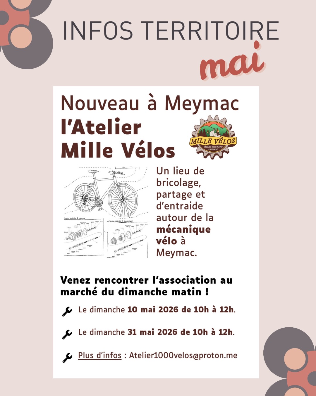 Atelier Mille Vélos 5 place du Bûcher Meymac 2026-05-31