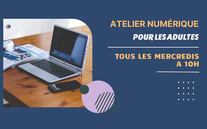 Atelier numérique pour adultes 12 Avenue Georges Pompidou Périgueux 2026-06-17