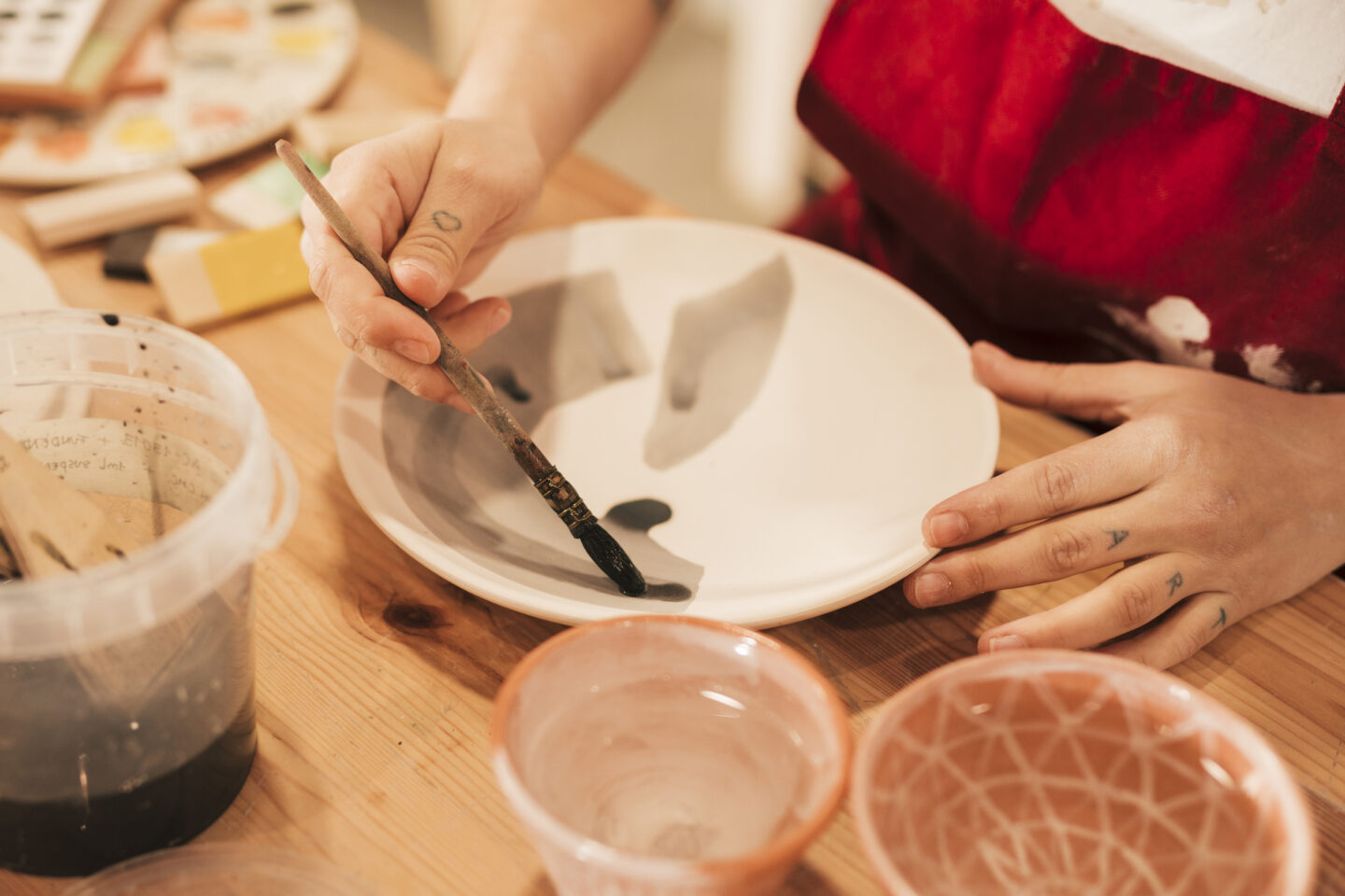 Atelier Peinture sur céramique  Ayron