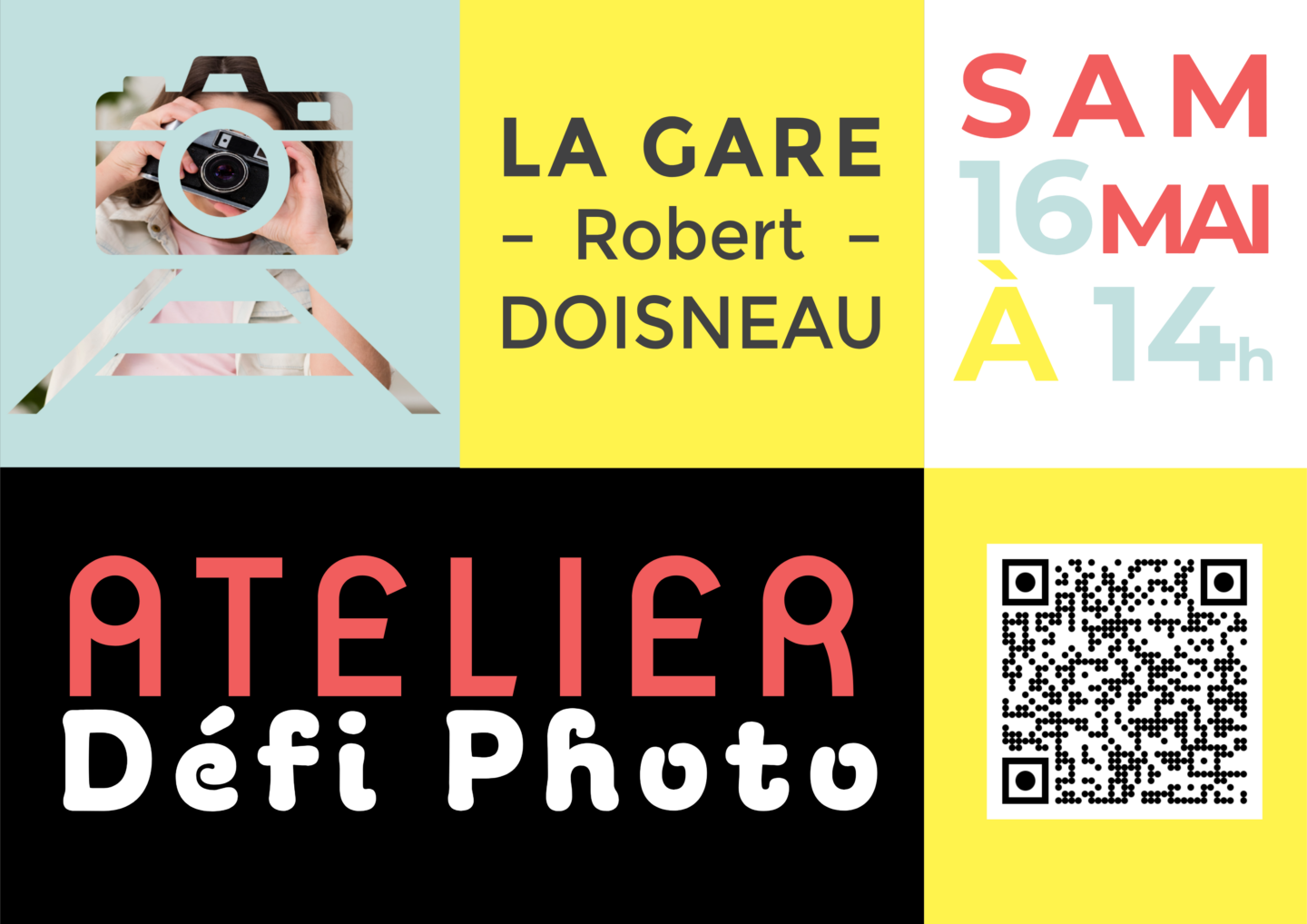 Atelier photo à la Gare Robert Doisneau La Gare Robert Doisneau Carlux