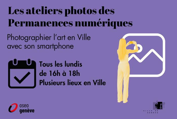 Atelier « Photographier l’art en Ville avec son smartphone », Autre lieu, Genève