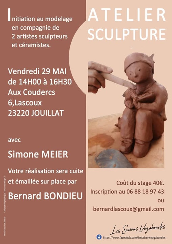 Atelier sculpture Lascoux Jouillat 2026-05-29