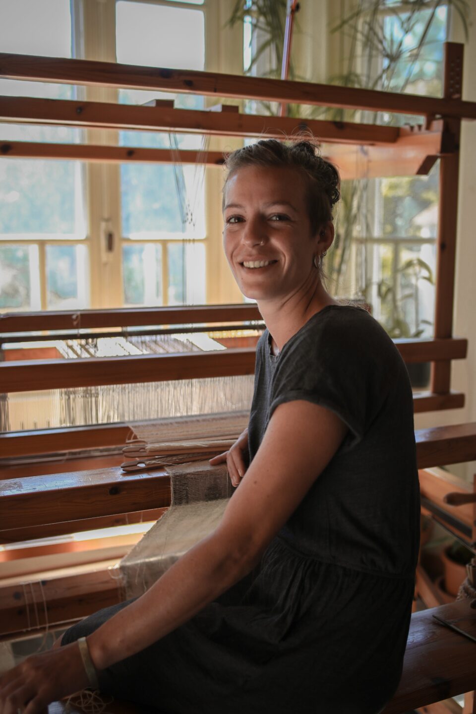Atelier tissage sauvage Égry