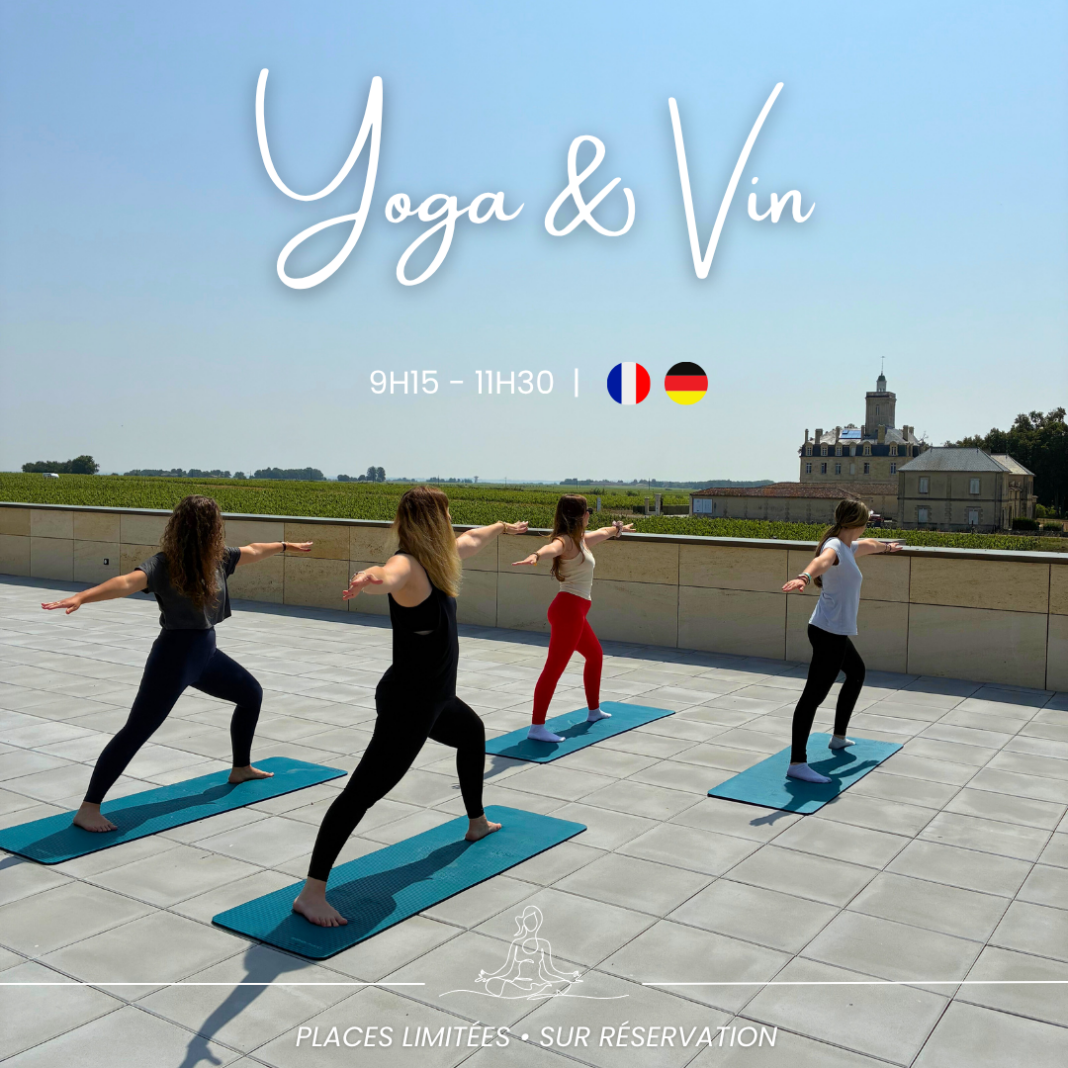 Atelier Yoga & Vin au Château Larose-Trintaudon Saint-Laurent-Médoc