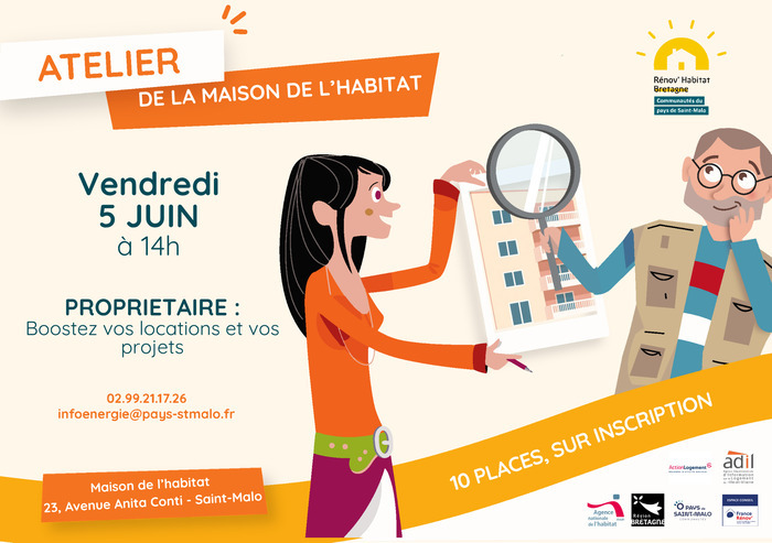 Ateliers de la maison de l’habitat, Maison de l’habitat, Saint-Malo