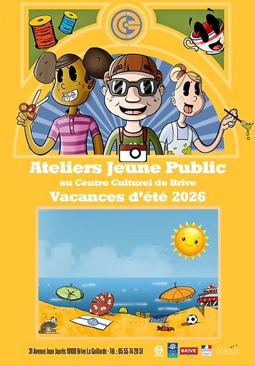 Ateliers jeune public: Vannerie (Centre culturel) Brive-la-Gaillarde