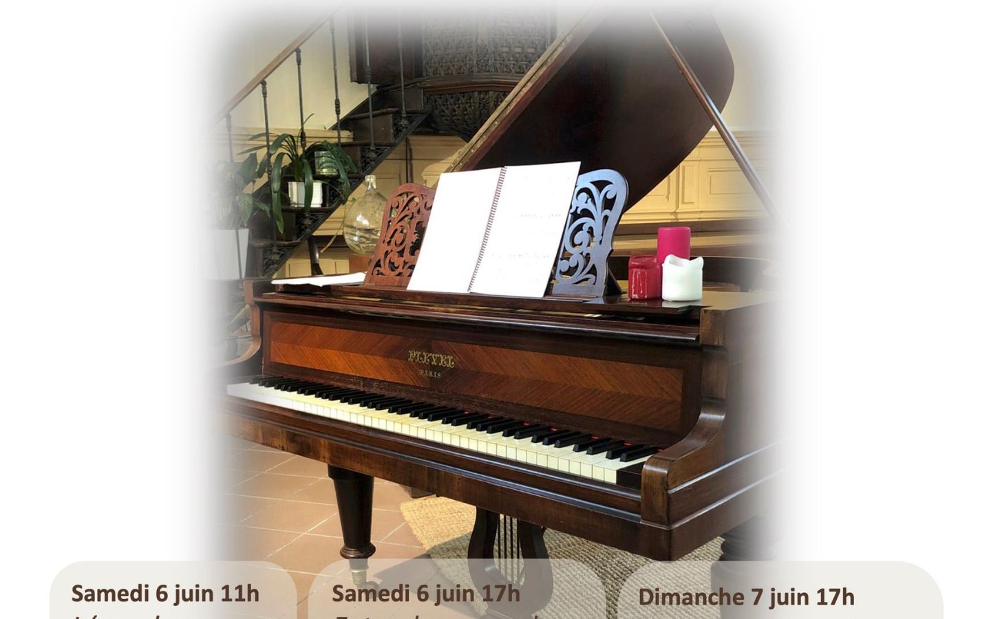 Autour du piano: concert au temple protestant 20 Rue Albert Premier Bayonne 2026-06-06