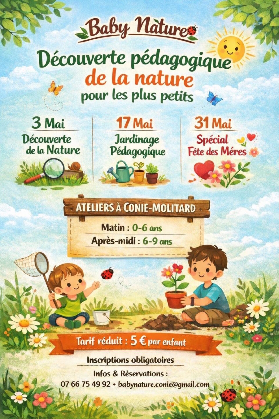 Baby Nature Spécial Fête des Mères  Conie-Molitard 2026-05-31
