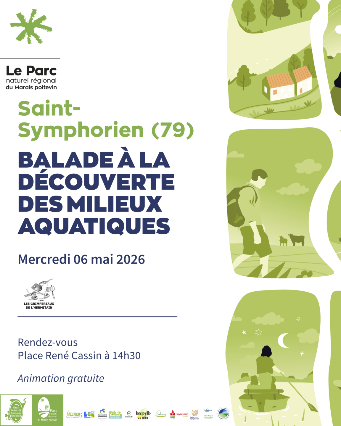 Balade à la découverte des milieux aquatiques	à Saint-Symphorien  Saint-Symphorien