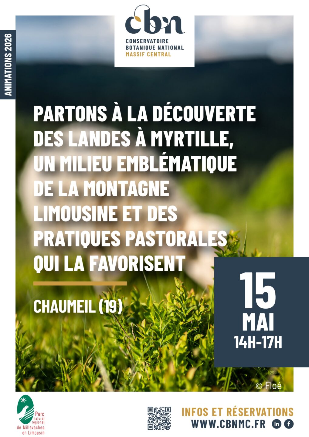 Balade commentée Conservatoire botanique  Chaumeil