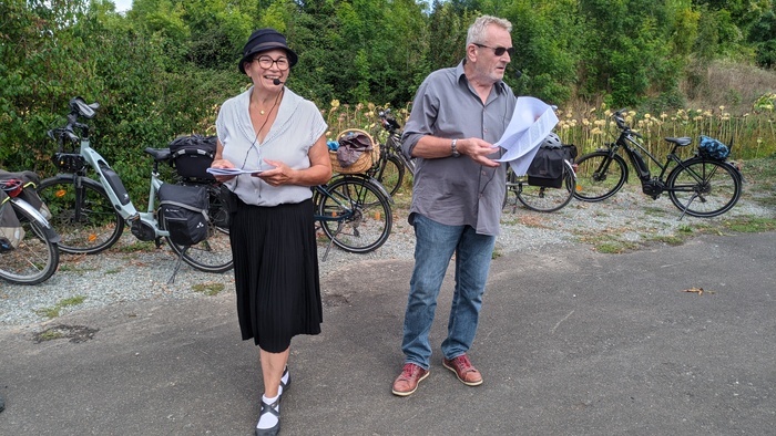 Balade décalée à vélo "À pas de vélo" Ferme de la Genellerie Melle