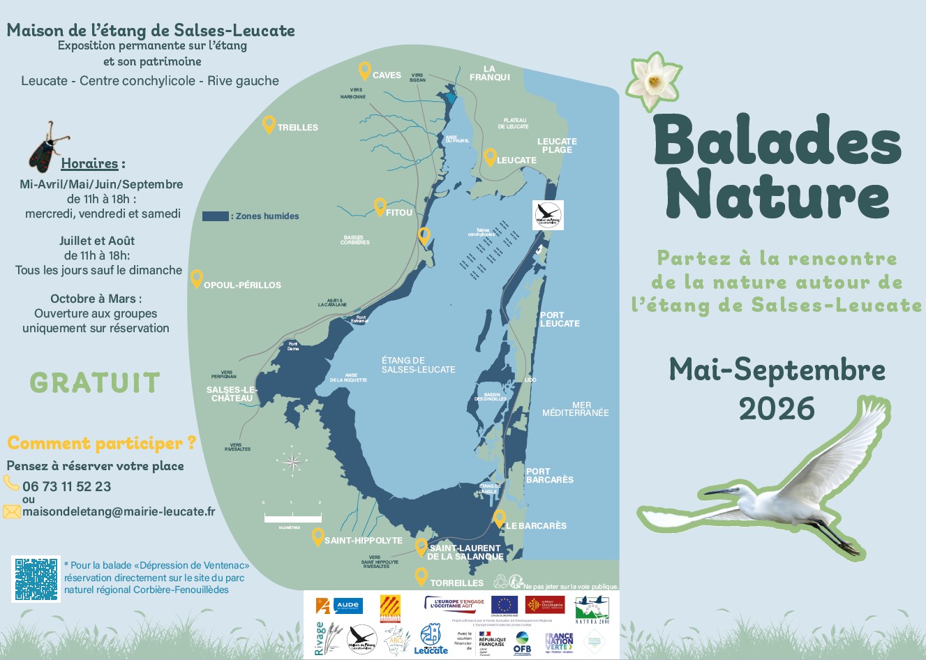 BALADE NATURE LES SECRETS DE LA FLORE  Saint-Laurent-de-la-Salanque 2026-06-20