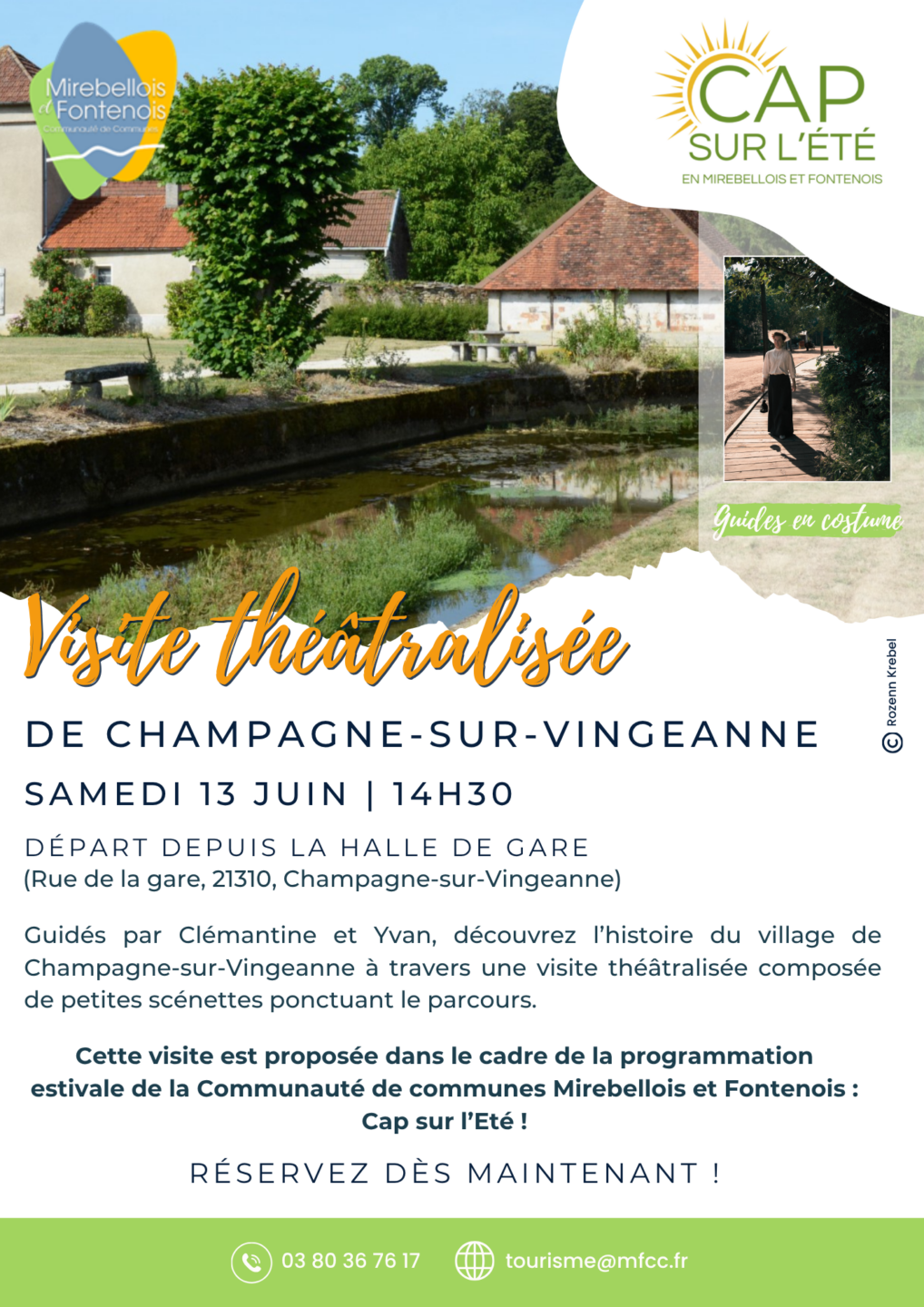 Balade théâtralisée de Champagne sur Vingeanne null Rue de la Gare Champagne-sur-Vingeanne 2026-06-13
