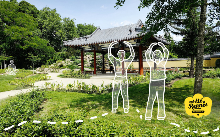 Balades méditatives 2026 – mercredi 8 juillet 2026 de 10h à 11h30 – Maurepas Parc de Maurepas Rennes