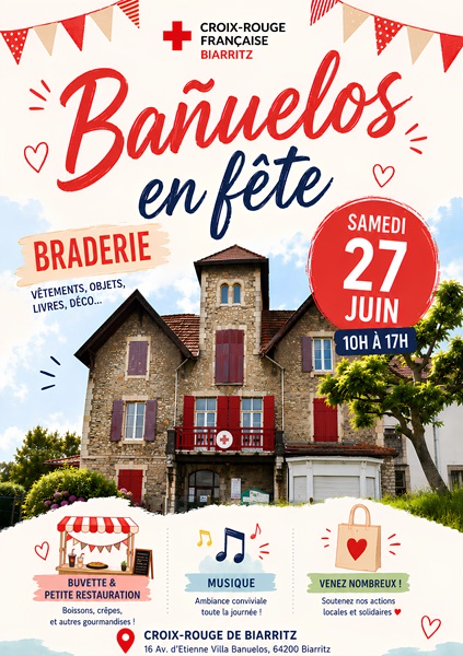 Bañuelos en fête 16 avenue d’Étienne Biarritz 2026-06-27