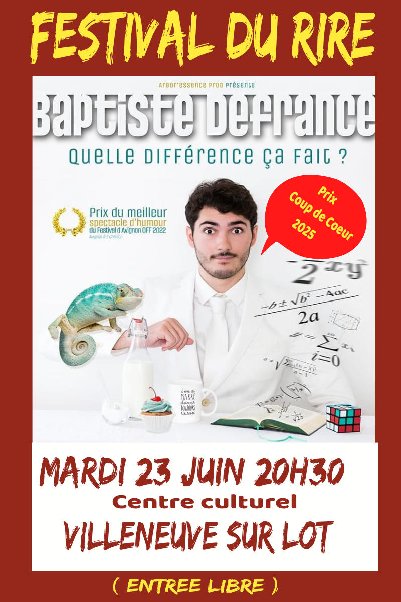 Baptiste Defrance 23 Rue Etienne Marcel Villeneuve-sur-Lot 2026-06-23