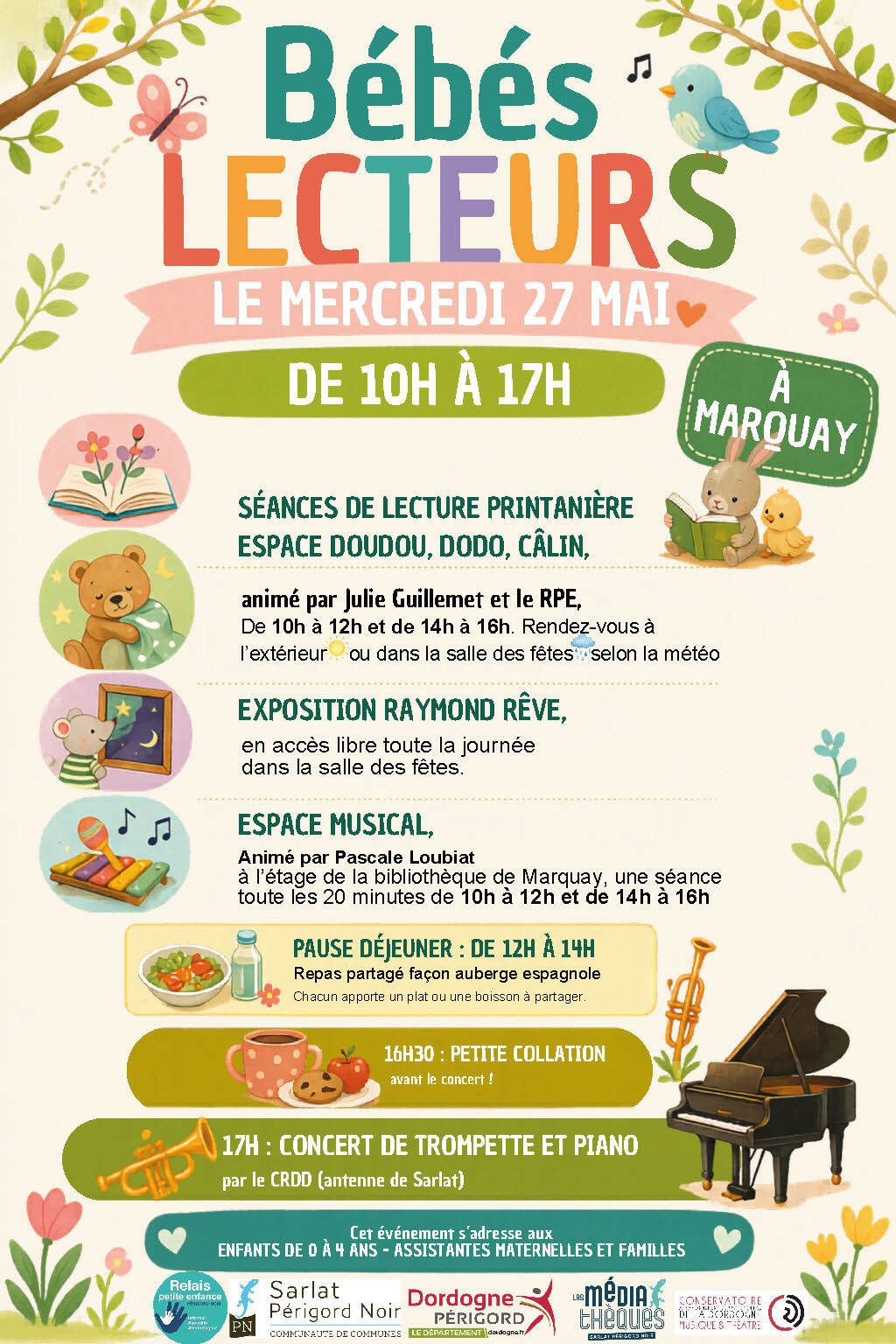 Bébés Lecteurs à Marquay Marquay