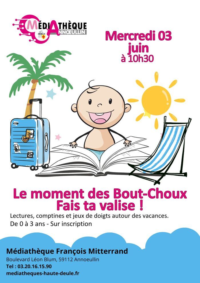 Bébés lecteurs – Le moment des bout’ choux, Médiathèque François Mitterrand à Annoeullin, Annœullin