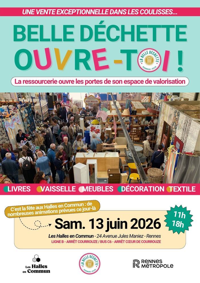 BELLE DÉCHETTE OUVRE-TOI — ÉDITION #2 Boutique La Réserve - La Belle Déchette Rennes