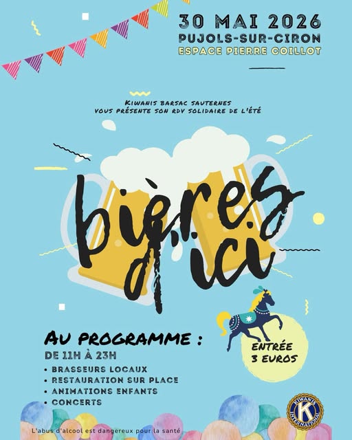 Bières d’ici Pujols-sur-Ciron
