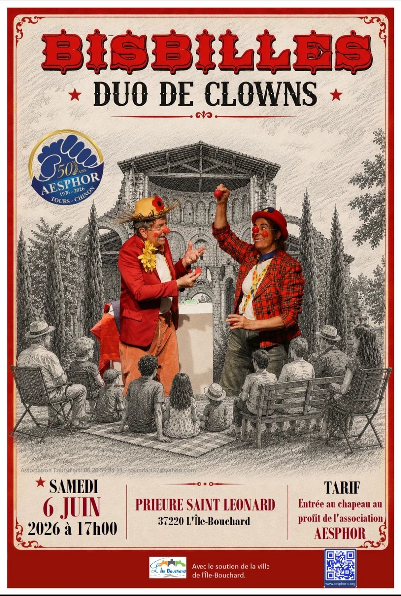 Bisbilles Duo de clowns L’Île-Bouchard