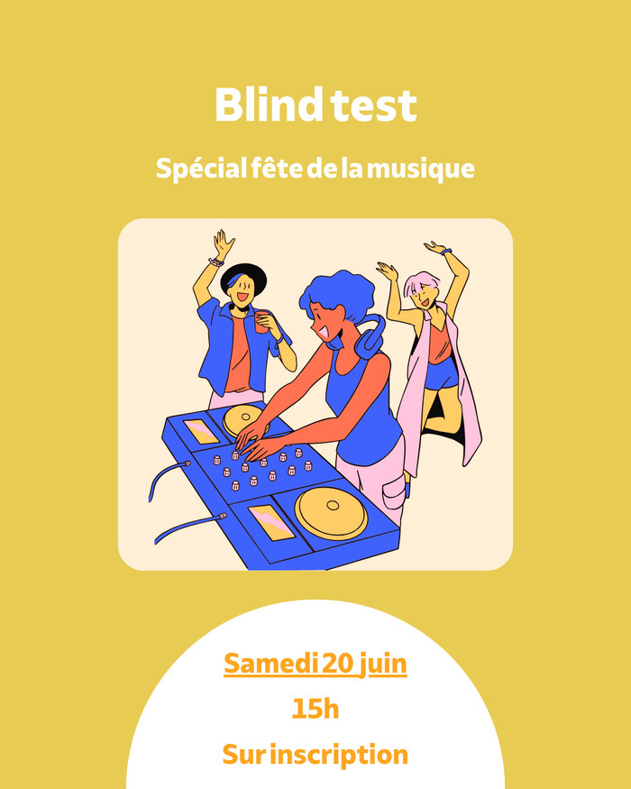 Blind test fête de la musique La Source Le Bouscat
